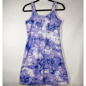 Columbia Womens Purple Multi Omni-Freeze UPF 50 PFG Freezer III Dress Sz Small
